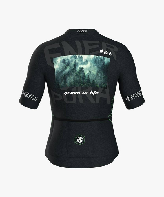 Tricou de ciclism Energiapura T-Shirt Full Zip Life Forest Men/Ragl Alexander - 2023