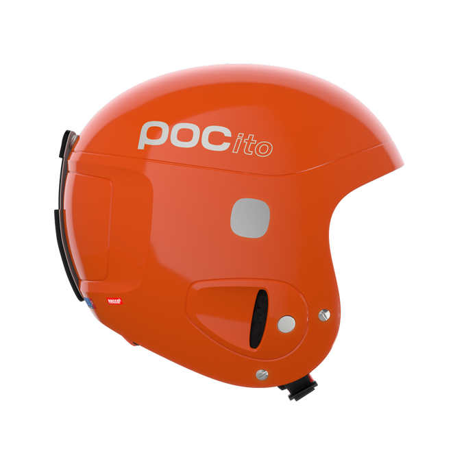 Cască POC Pocito Skull Fluorescent Orange - 2025/26