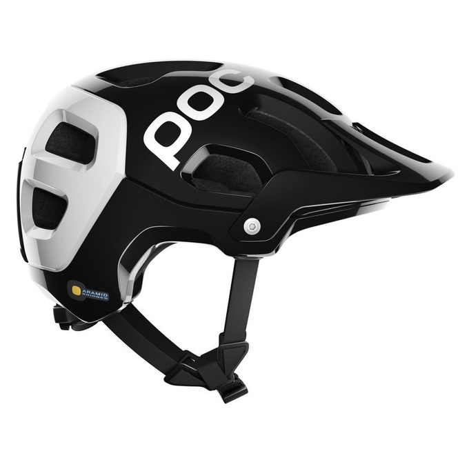 Cască de bicicletă POC TECTAL RACE SPIN URANIUM BLACK/HYDROGEN WHITE - 2021