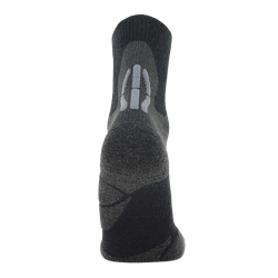 Șosete de exterior UYN Man Trekking 2in Merino Socks Black/Grey 