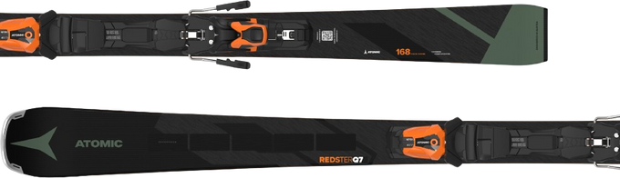 Schiuri Atomic Redster Q7 Revoshock C + MI 12 GW Black/Orange - 2025/26