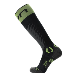 Șosete de schi UYN Man Ski One Merino Socks Black/Lime - 2025/26