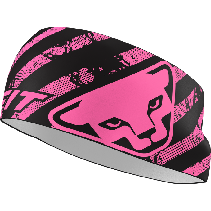 Bandă pentru cap Dynafit Graphic Performance Headband Cheeky Pink/Trail - 2025/26