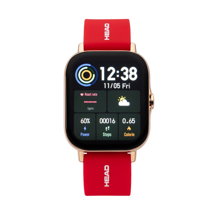 Ceas inteligent HEAD Los Angeles Rose Gold/Red - 2021
