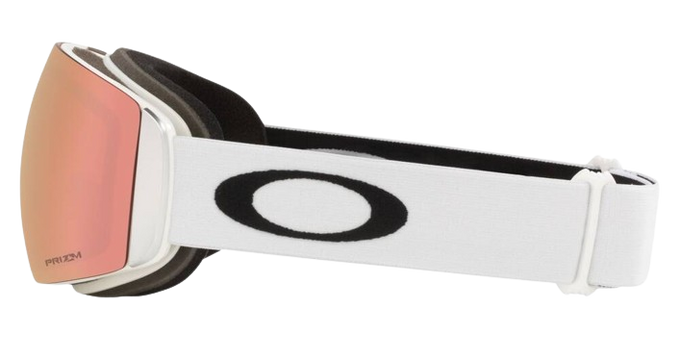 Ochelari de schi Oakley Flight Deck M Matte White/Prizm Rose Gold - 2025/26