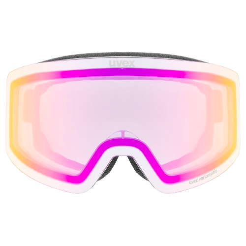 Ochelari de schi Uvex Provoqe V White Matt/Mirror Pink - 2025/26