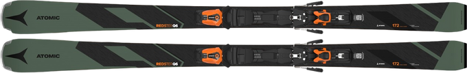 Schiuri Atomic Redster Q6 + MI 12 GW Black/Orange - 2024/25
