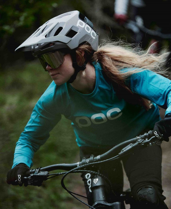 Cască de bicicletă POC Kortal Race MIPS Uranium Black Matt/Hydrogen White - 2025