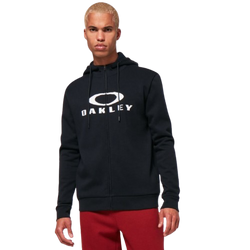 Hanorac Oakley Bark FZ Hoodie 2.0 Black/White