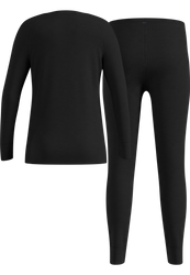 Lenjerie de corp termică Odlo Merino 200 Set long Junior Black - 2025/26