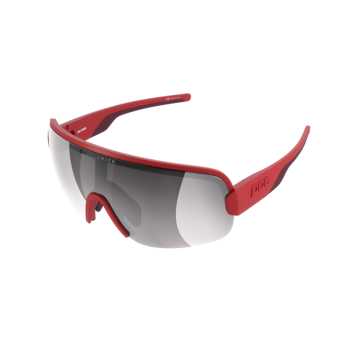 Ochelari de soare POC Aim Prismane Red/Clarity Road/Sunny Silver
