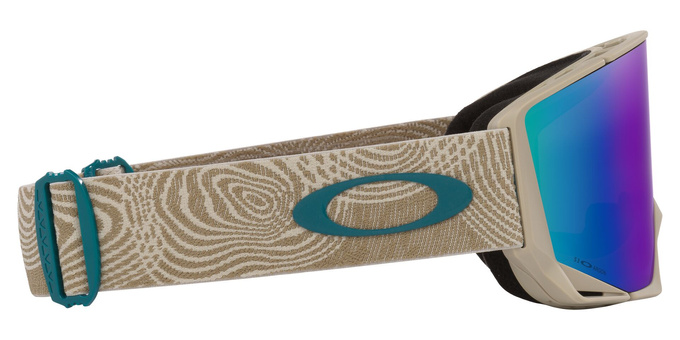 Ochelari de schi Oakley Flow Scape L Mist Trails/Prizm Snow Argon Iridium + Additional lens Prizm Snow Iced Iridium - 2025/26