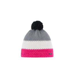 Șapcă Eisbar Star Pompon MÜ Gray/White/Pink - 2025/26