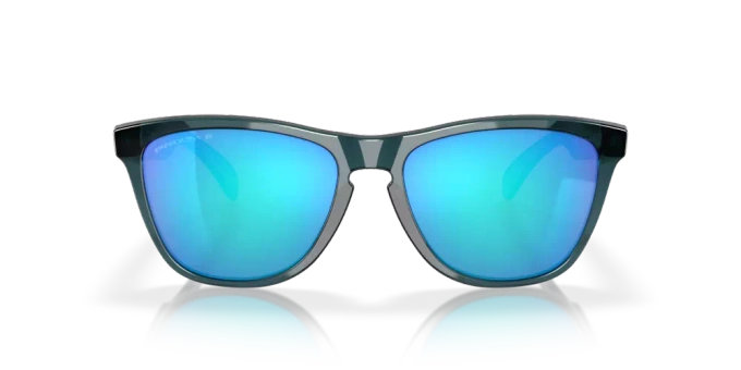 Ochelari de vedere polarizați Oakley Frogskins Crystal Black w/Prizm Sapphire - 2023