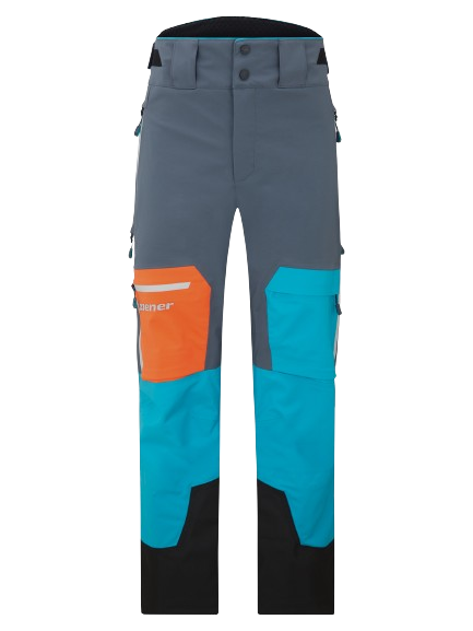 Pantaloni de schi Ziener Tewes Full-Zip Junior Teamwear Carribean Ombre - 2024/25