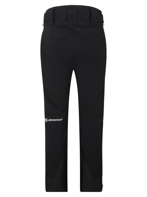 Pantaloni de schi Ziener Tewes Full-Zip Junior Teamwear Black - 2025/26