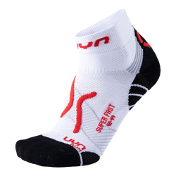 șosete de alergare UYN Man Run Super Fast Socks White/Red
