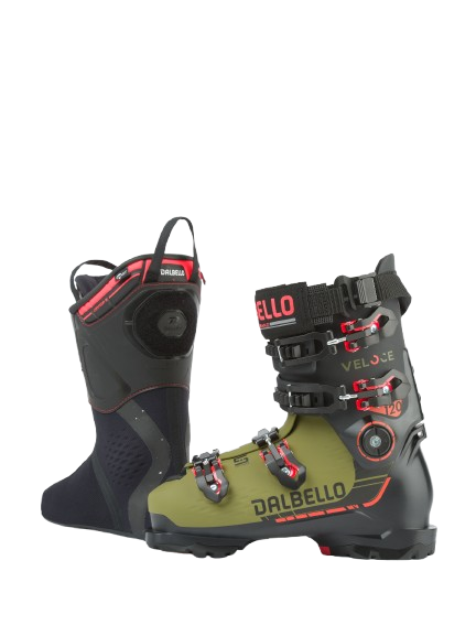 Clapari schi Dalbello Veloce 120 MV Black/Olive - 2025/26