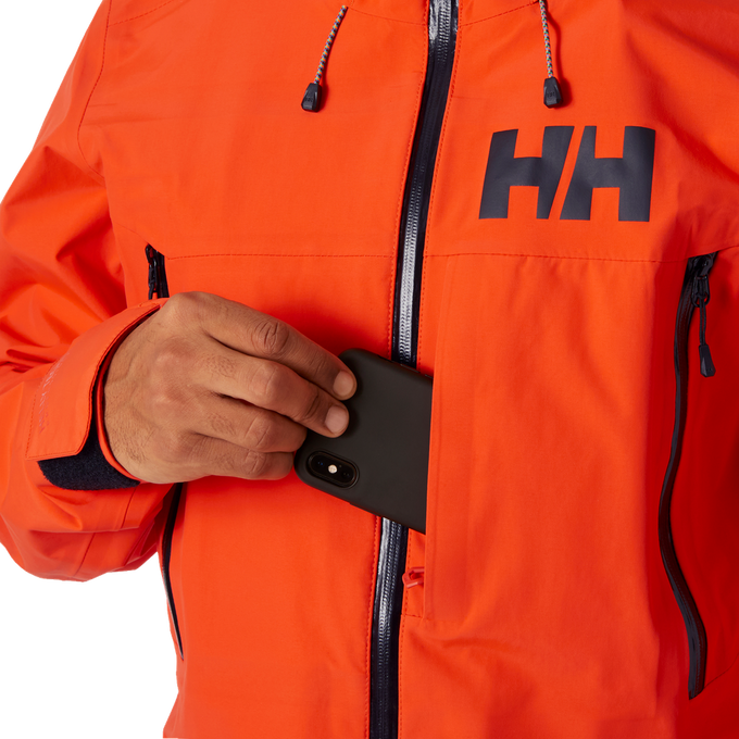 Geaca de ski Helly Hansen Sogn Shell 2.0 Jacket Cherry Tomato - 2024/25 
