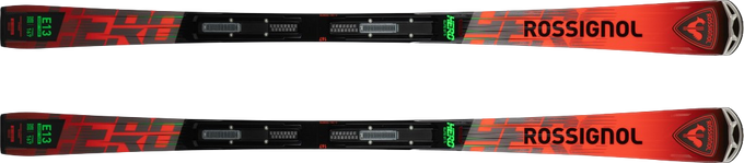Schiuri Rossignol Hero Elite ST TI Konect + Nx 12 Konect GW B80 Black Hot Red - 2025/26