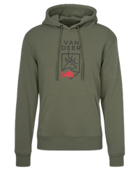 Bluza cu glugă Van Deer Logo Hoodie Khaki - 2024/25