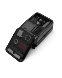 Geantă de călătorie Db Ramverk Front Access Carry-on Black Out - 2024/25