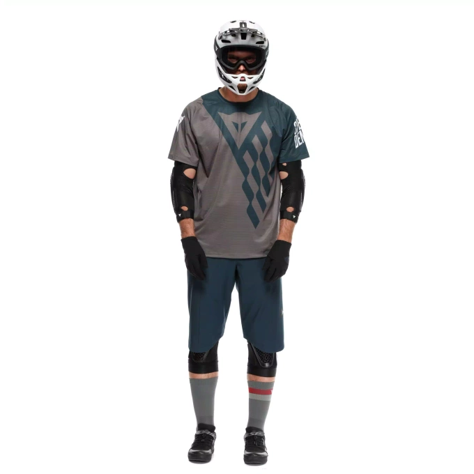 Tricou de ciclism Dainese HgAER Jersey Ss Blue/Grey