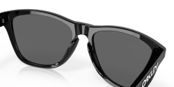 Ochelari de vedere Oakley Frogskins Polished Black w/Prizm Black