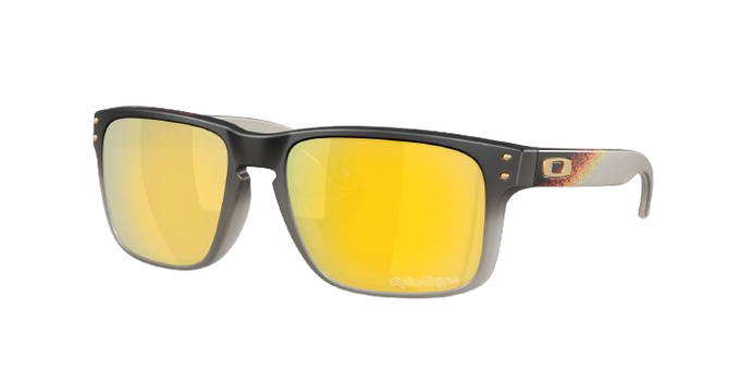 Ochelari de vedere Oakley Holbrook Troy Lee Designs Black Fade Frame/Prizm 24K Polarized Lenses
