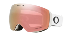 Ochelari de schi Oakley Flight Deck M Matte White/Prizm Rose Gold - 2025/26