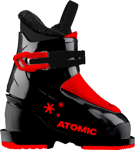 Clăpari de schi Atomic Hawx Kids 1 Black/Red – 2024/25