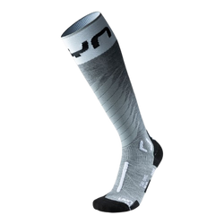 Șosete de schi UYN Man Ski One Merino Socks Grey Melange/White - 2025/26