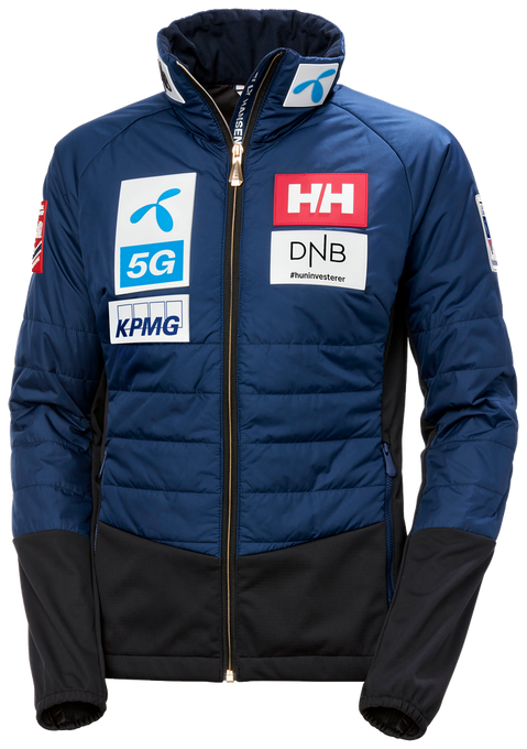 Geaca izolatoare Helly Hansen World Cup Insulator Jacket Ocean NSF - 2023/24