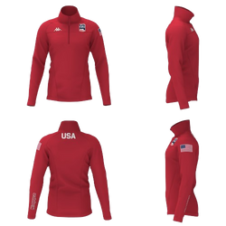 Tricou Kappa 8CENTO 818 US Red Racing - 2024/25