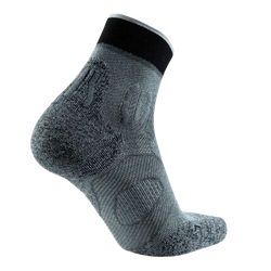 Șosete de exterior UYN Man Trekking One Low Cut Socks Grey/Black