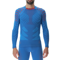 Cămașă UYN Man Resilyon Uw Shirt Lg Sl.turtle Neck Blue/Red - 2024/25