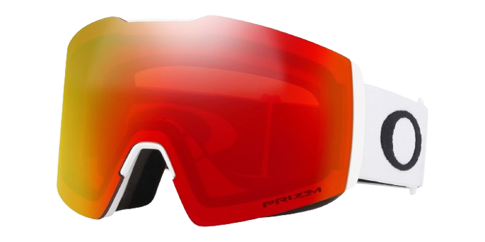 Ochelari de schi Oakley Fall Line L Matte White/Prizm Snow Torch Iridium - 2025/26