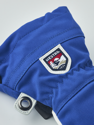Mănuși Hestra Army Leather Heli Ski Jr. Royal Blue - 2025/26