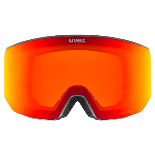 Uvex lace ATTRACT FM Black Matt/Mirror Red + spare lens - 2025/26