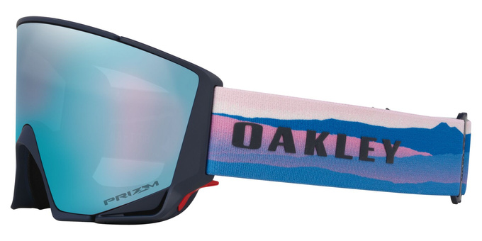 Ochelari de schi Oakley Flow Scape L Mikaela Shiffrin Signature/Prizm Snow Sapphire Iridium + Additional lens Prizm Snow Iced Iridium - 2025/26