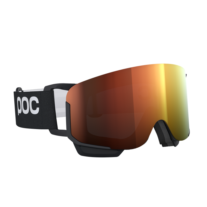 Ochelari de protecție POC Nexal Mid Uranium Black/Partly Sunny Orange - 2025/26