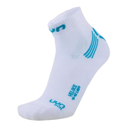 șosete de alergare UYN Run Veloce Woman White/Turquoise