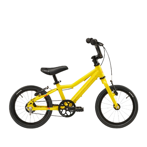 Bicicletă Academy Grade 2 Belt Yellow 14" - 2025