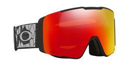 Ochelari de schi Oakley Line Miner Pro L Black Reinforce/Prizm Snow Torch Iridium + Additional lens Prizm Snow Iced Iridium - 2025/26