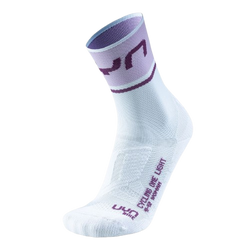 Șosete de exterior UYN Woman Cycling One Light Socks White/Lilac