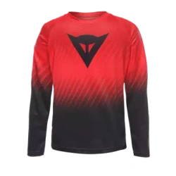 Maieu de ciclism Dainese Scarabeo Jersey LS High-Risk-Red/Black - 2023