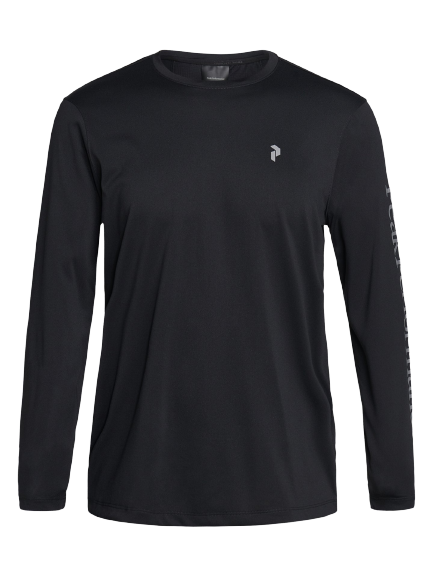 Longlseeve PEAK PERFORMANCE M Alum Light LS tricou negru - 2022