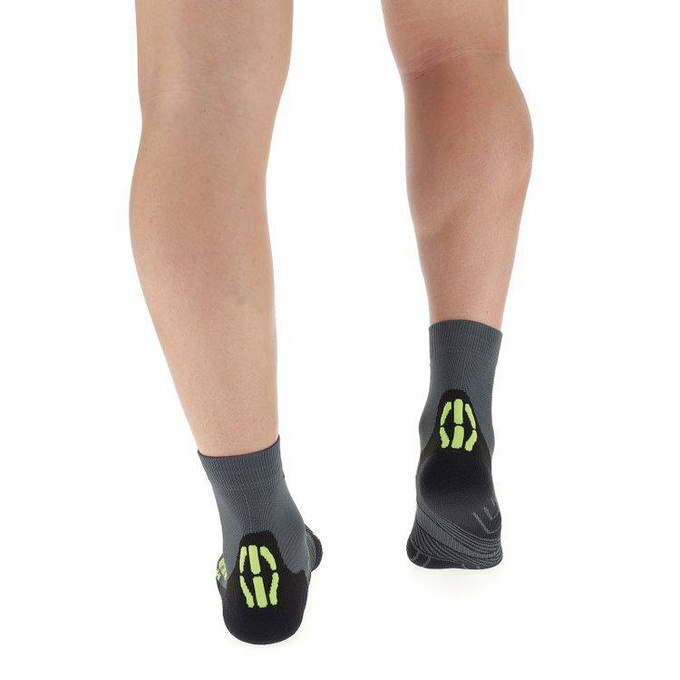 Sosete de Ciclism UYN Man Cycling MTB Anthracite/Yellow Fluo