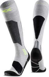 Șosete de schi X-socks Ski Discover OTC JR Rhino Grey/Canary - 2025/26