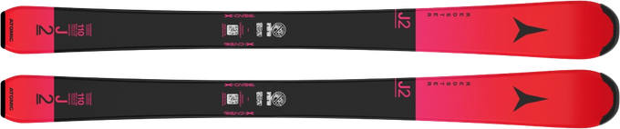 Schiuri Atomic Redster J2 100-120 Red Tension/Black + Colt 5 GW CA Black/White - 2025/26